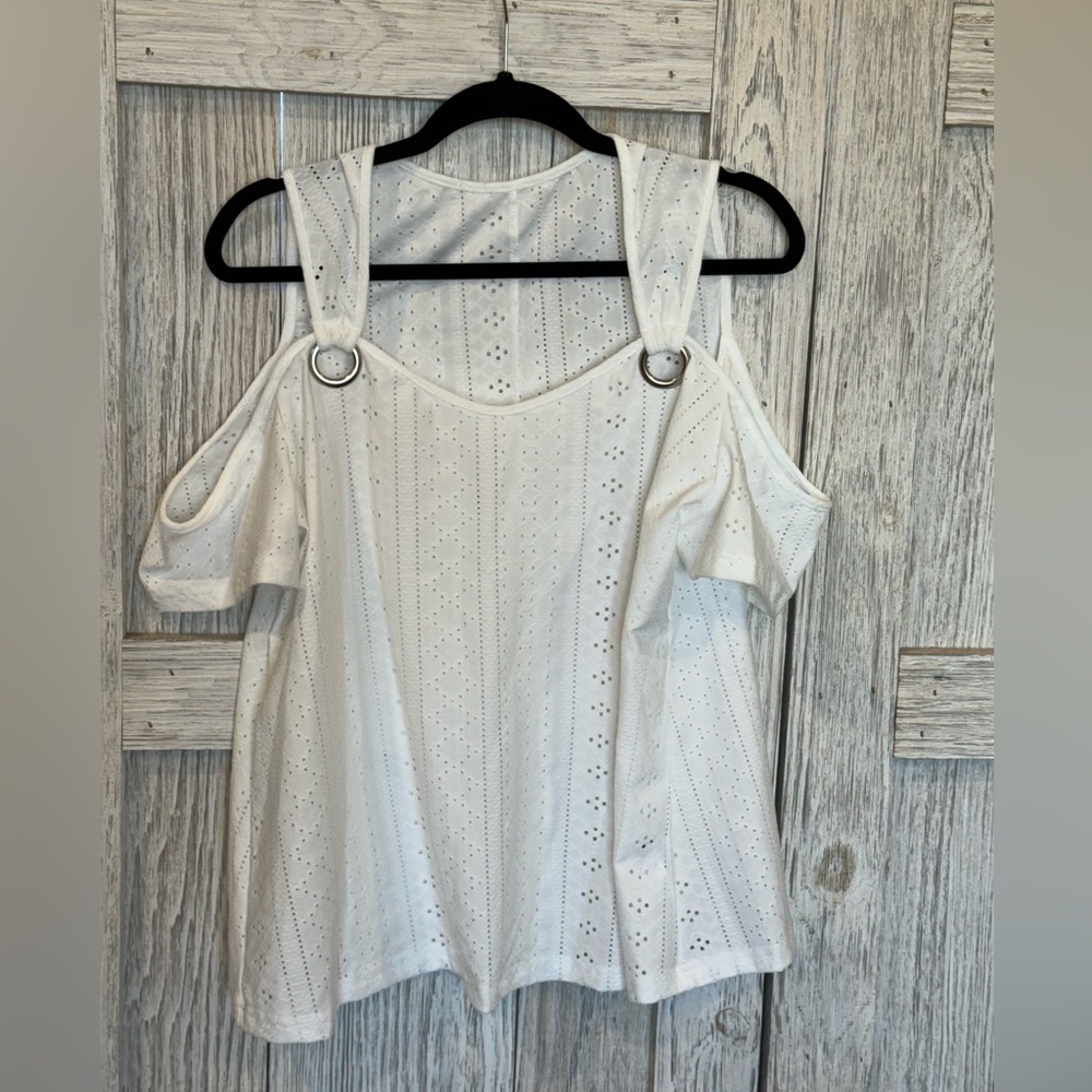 SHEIN Curve Eyelet Top Sz 2XL NWOT